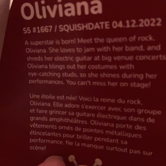 Oliviana Squishmallow - Picture 4 of 4